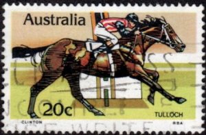 Australia 691 - Used - 20c Race Horse Tulloch (1978)