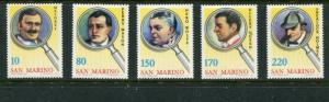 San Marino #949-53 MNH