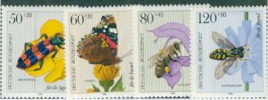 Germany B616-9 MNH SET ''INSECTS'' CV$ 5.30 BIN$ 2.75