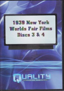 DVD 1939-40 New York World's Fair, 5½ hours.