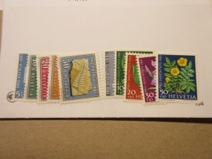 SWITZERLAND Scott B303-B307, B308-B312  Lot12 Cat $9.85