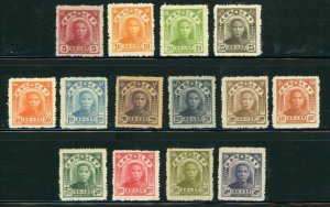 China 1947 Northeast  SYS Complete Set Scott # 12-25 (Type 1) Mint D359 ⭐⭐⭐⭐⭐⭐
