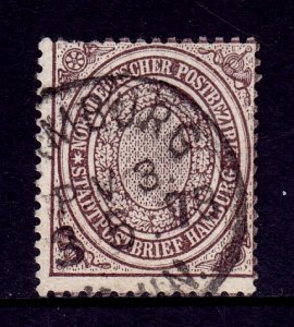 Germany (North German Confederation) - Scott #24 - Used - SCV $8.75