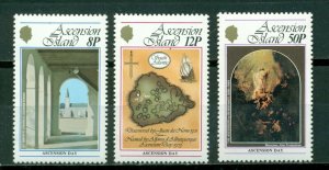 ASCENSION SC#239-241 Ascension Day Church and Map (1979) MNH