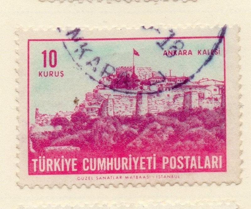 Turkey 1963 Early Issue Fine Used 10k. 093941