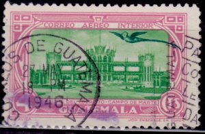 Guatemala, 1939, Airmail, Flying Queyzal, 4c, used