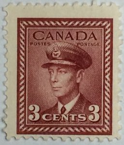 CANADA 1942-43 #251 King George VI War Issue - MNH