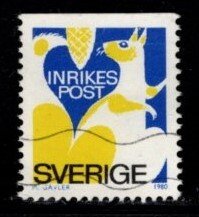Sweden -  #1323 Squirrel  - Used