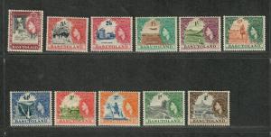 Basutoland Sc#46-56 M/H/VF, Complete Set, Cv. $120.80