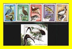 Birds  by Sahara Occidental MNH  re : 1994-2