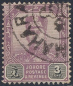 Johore  Malaya  SC#  78 Used  see details & scans