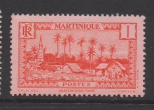 Martinique Scott# 133 unused  hinged