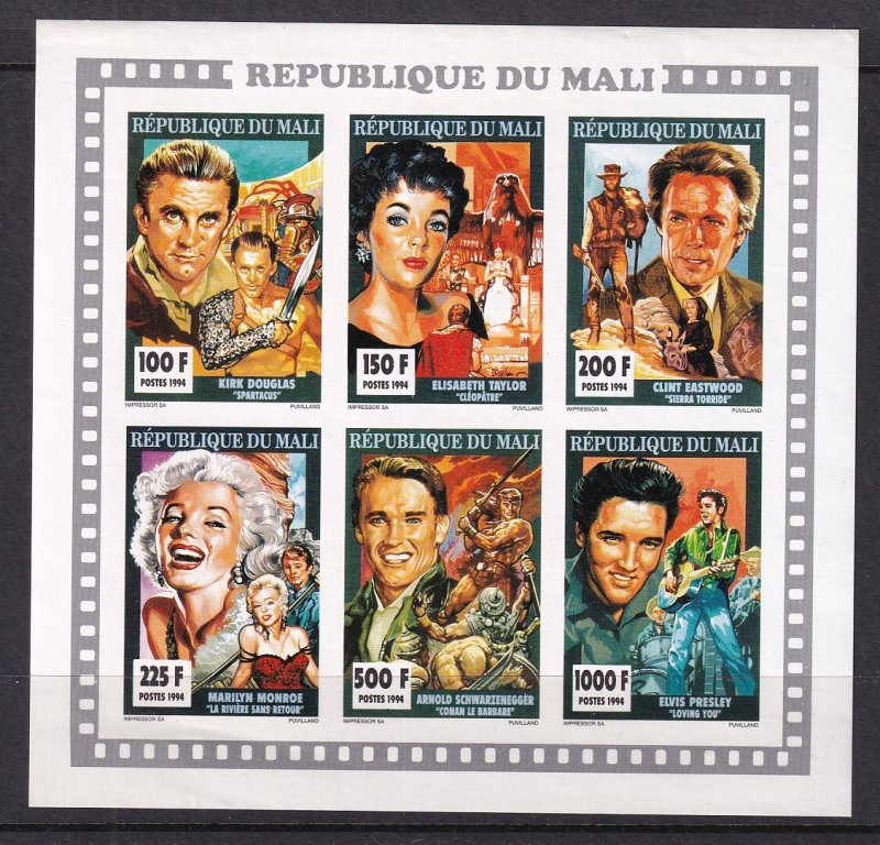 Mali 693-698 Souvenir Sheet MNH VF