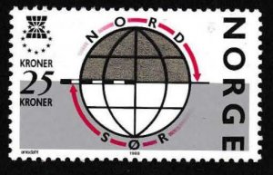 Norway 1988 Scott 924 North South Solidarity Campaign VF/NH/(**)