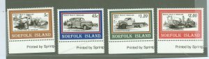 Norfolk Island #581-584  Single (Complete Set)