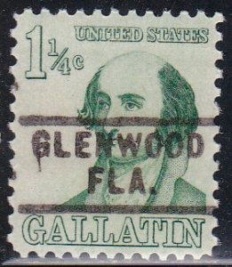 Precancel - Glenwood, FL PSS 729 - Town and Type Issue