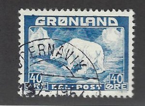 Greenland SC#8 used F-VF...in Demand!