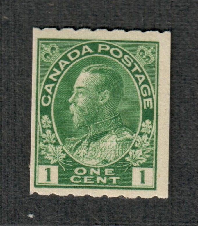 Canada Sc#123, M/NH/F-VF, Perf. 8, Coil Stamp, Cv. $275