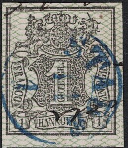 Germany (Hanover) Mi # 9 Used - Germany (Hanover) Mi # 9 Used - S17460