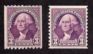 721-722 Mint,OG,LH... SCV $4.25