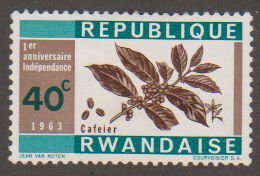 Rwanda 30 Coffee 1963