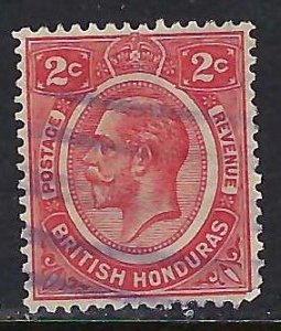 British Honduras 94 VFU 68D-1
