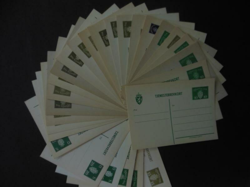 NORWAY : Fascinating collection of 403 Mint Postal History items as received. 