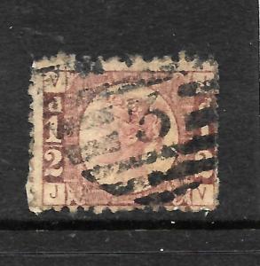 GREAT BRITAIN  1870  1/2d    QV    GU   PLATE 9   SG 49