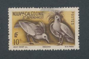 New Caledonia 1948  Scott 276 used - 10c, Kagus