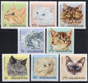 Thematic stamps HUNGARY 1968 CATS 2336/43 mint