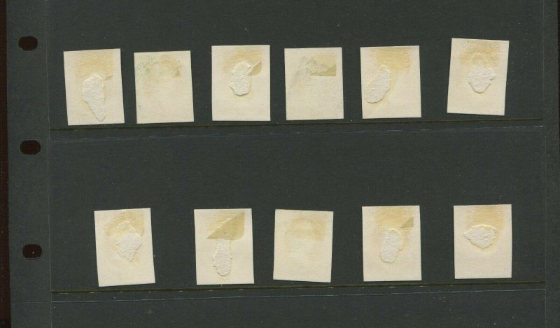 O35TC4-O45TC4 Navy Dept Official Atlanta Trial Green Set of 11 Proofs