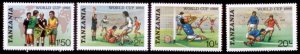 Tanzania 1986 SC# 341-4 MNH-OG E32