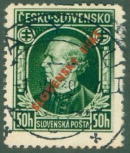 SLOVAKIA 24 USED BIN $0.50
