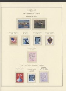 2007 US Complete Commemorative & Definitive Year Set MNH  on Scott Pages