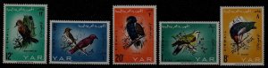 Yemen Mi.Porto 20-24 MNH Birds