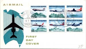 Papua New Guinea FDC 1976 - Airmail - F64316