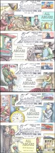 #3333-37 All Aboard - Trains Collins FDC Set