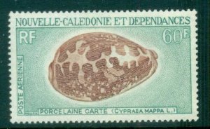 New Caledonia 1970 Shells, Cowrie 60fr MLH