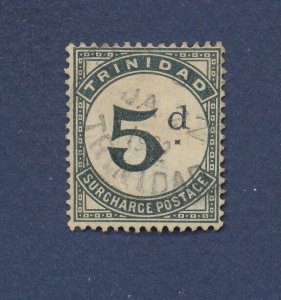 TRINIDAD - Scott J6 - used - postage due - 1885