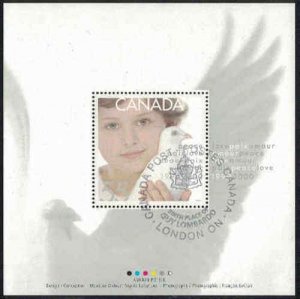 Canada 1999 Millennium Child & Dove Issue, #1813i Used