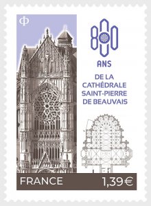 2025  France St Pierre Cathedral (Scott NA) MNH