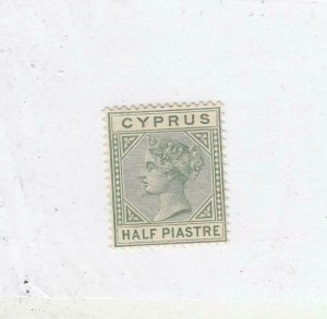 CYPRUS # 11 VF-MNH 1/2p CAT VALUE $210