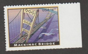 U.S. Scott #4438 Mackinac Bridge Stamps - Mint NH Single