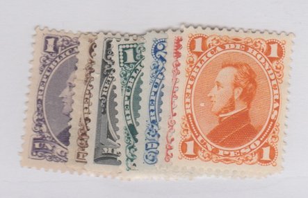 Honduras Scott #30a-36a Stamp - Mint Set