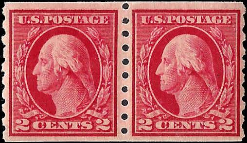 413 Mint,OG,NH... Pair... SCV $260.00