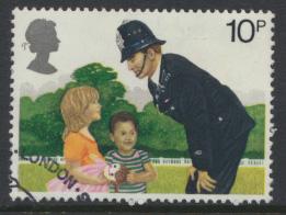 Great Britain  SG 1100 SC# 875 Used / FU with First Day Cancel - Police