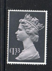 Great Britain Sc MH171 1984 £1.33 QE II Machin Head stamp mint NH