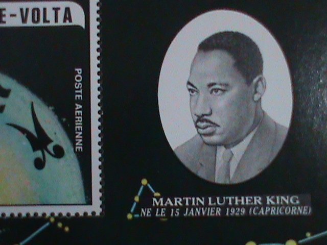 BURKINA FASO-1974-SH93-  MARTIN LUTHER KING- CTO S/S VF LAST ONE-HARD TO FIND