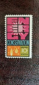 US Scott # 1547; 10c Energy Conservation from 1974; MNH, og, Fine centering