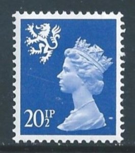 Great Britain-Scotland #SMH40 NH 20 1/2p Queen Elizabeth - Type II